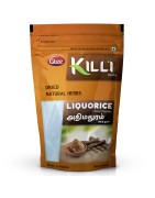 Killi Herbs & Spices Liquorice Root Powder (Mulethi, Yastimadhu Root Powder), 100g (Cold & Cough)